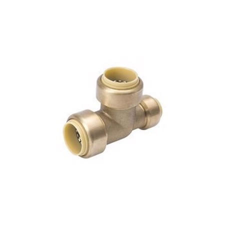 Bk Products B&K Proline Push to Connect 3/4 in. PTC X 3/4 in. D PTC Brass Reducing Tee 6632-443